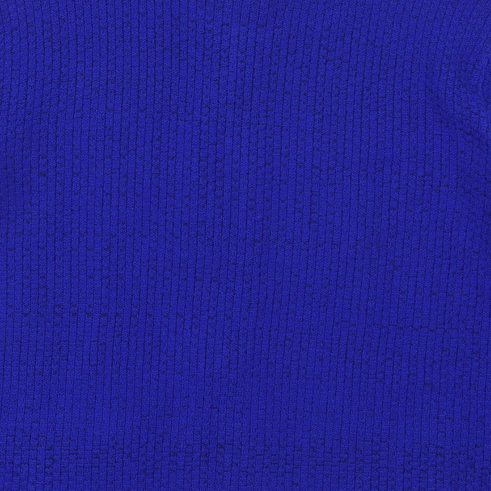Glimpse Womens Blue   Full Zip Jumper Size 2XL