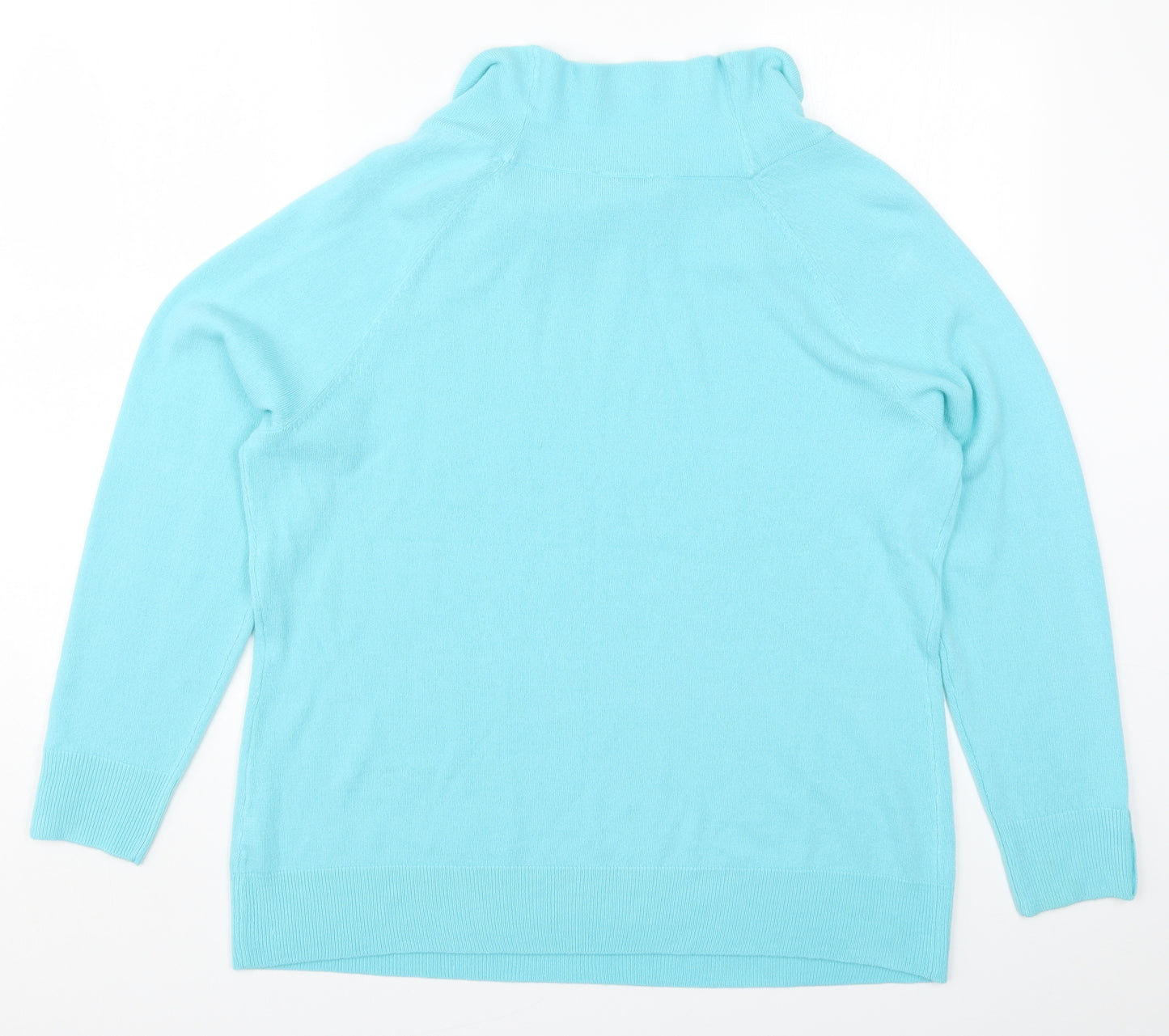 BHS Womens Blue  Knit Pullover Jumper Size 20