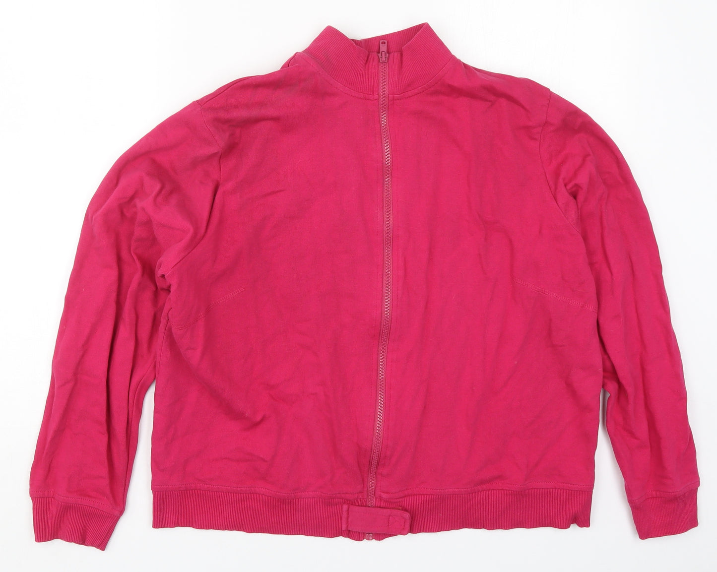 George Womens Pink   Full Zip Sweatshirt Size XL