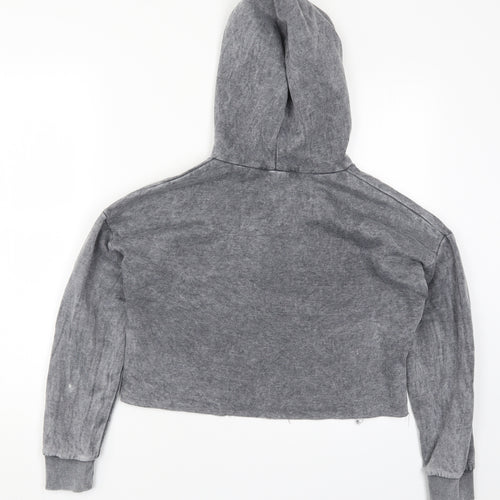 New Look Girls Grey   Pullover Hoodie Size 12-13 Years  - Kind is Cool
