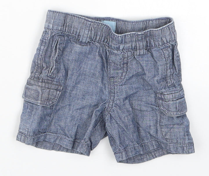 Gap Baby Blue Denim Cropped Jeans Size 12-18 Months
