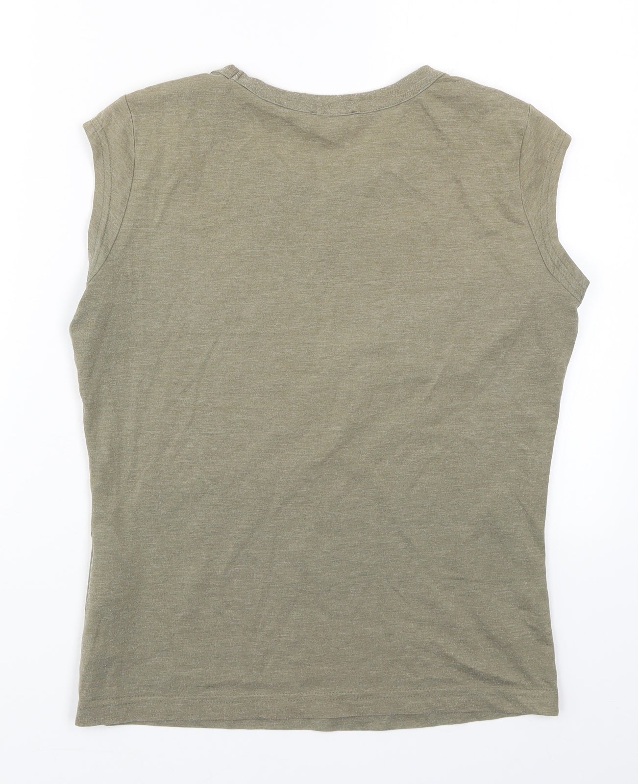 XX Jeans Womens Green   Basic Tank Size L