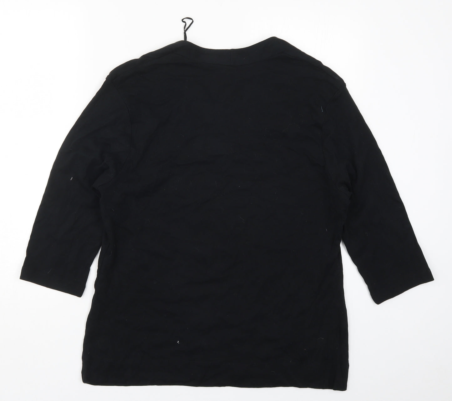 Monsoon Womens Black   Basic T-Shirt Size 20