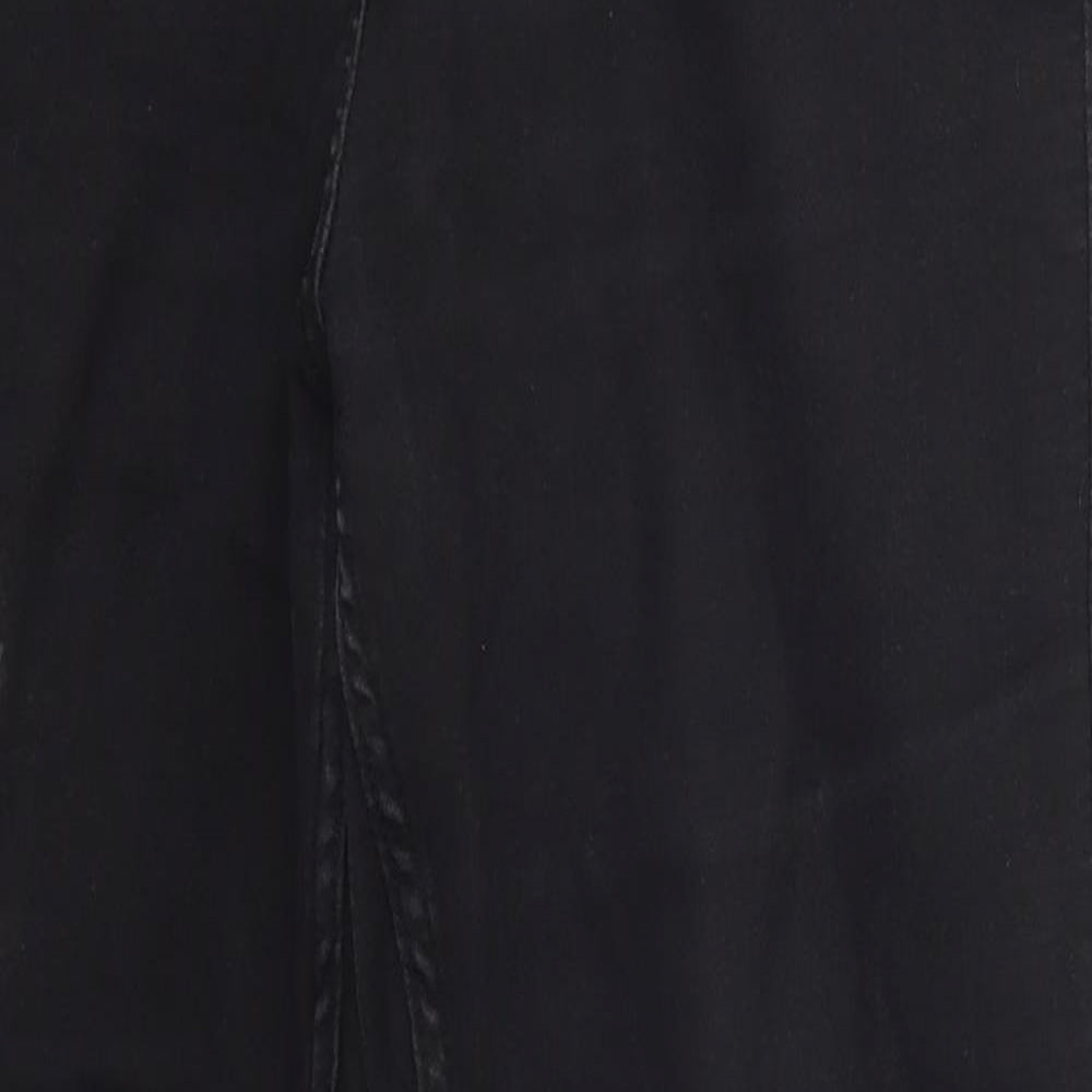 Matalan Womens Black  Denim Skinny Jeans Size 12 L29 in