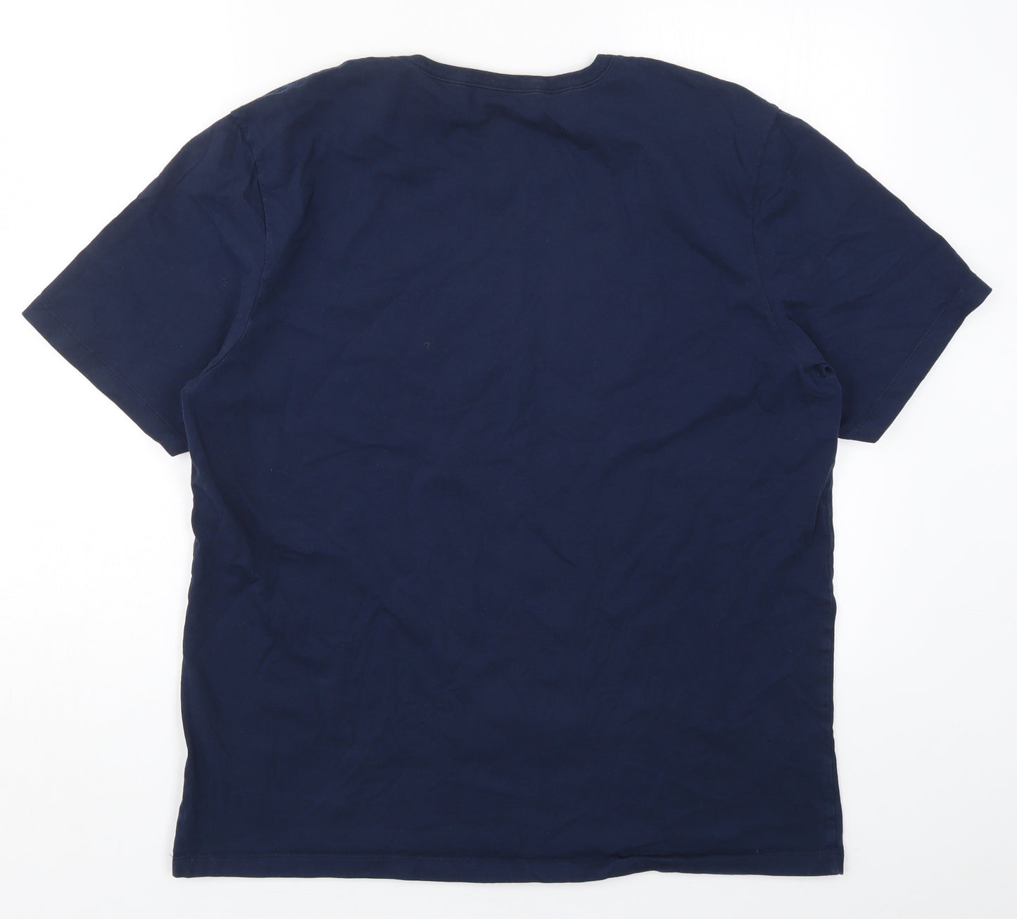 HUGO BOSS Mens Blue    T-Shirt Size 2XL