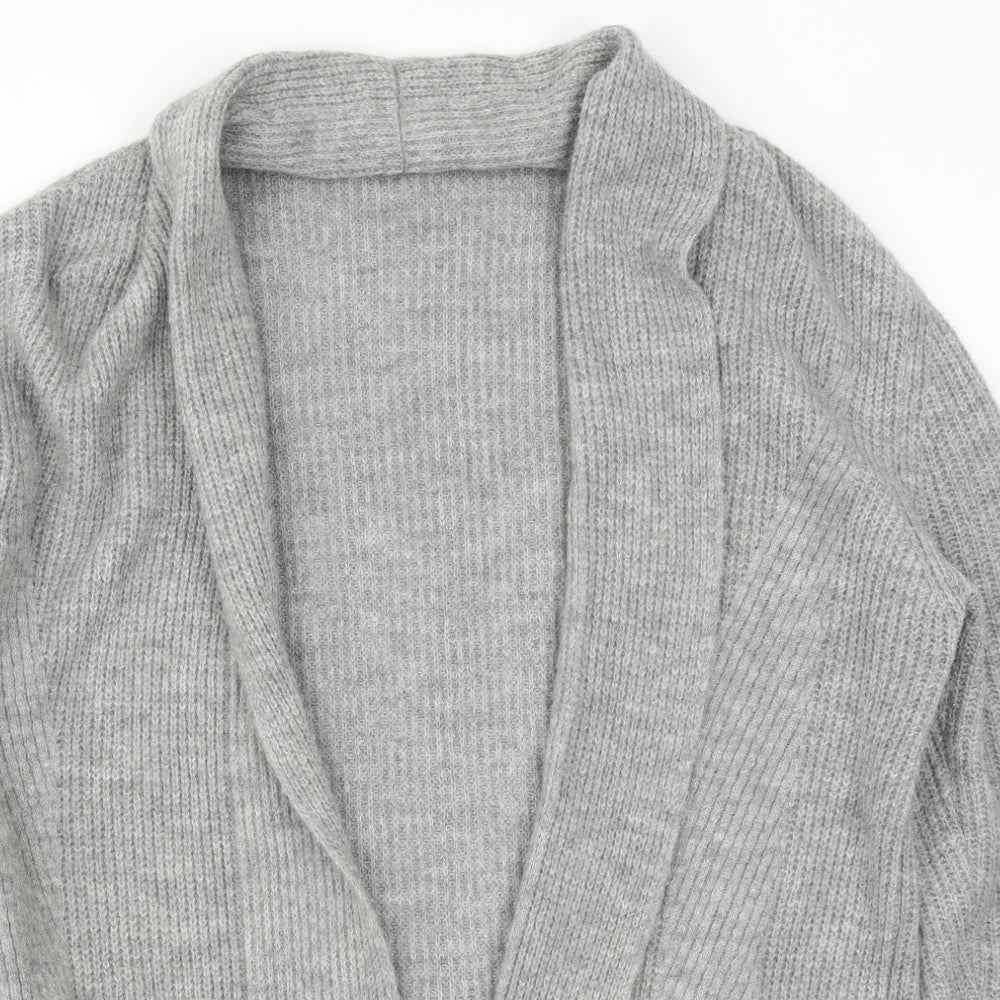 River Island Womens Grey  Knit Cardigan Jumper Size XL