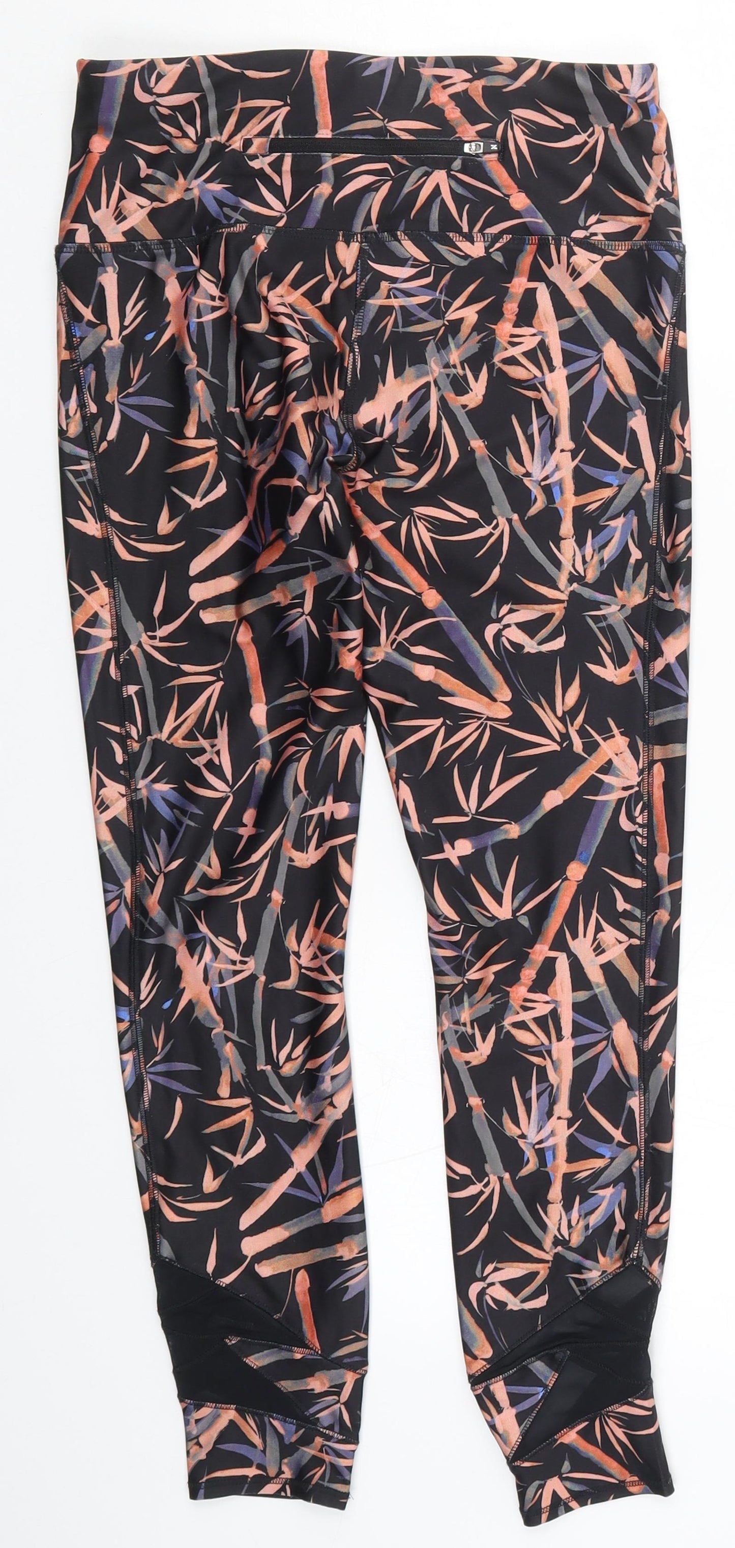 NEXT Womens Pink Floral  Capri Leggings Size 8 L25 in
