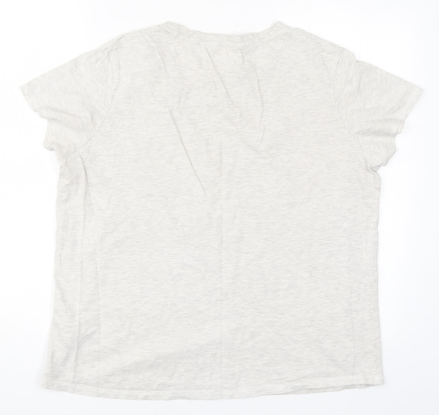 NEXT Womens Grey Solid  Top Pyjama Top Size L  - Penguin