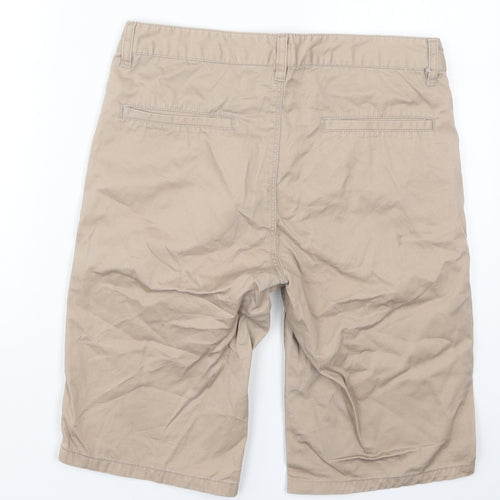 Topman Mens Beige   Bermuda Shorts Size 30