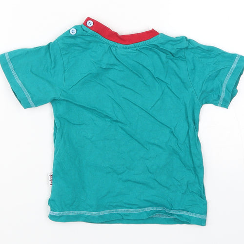 Aardvark Boys Blue   Basic T-Shirt Size 18-24 Months  - Say Cheese