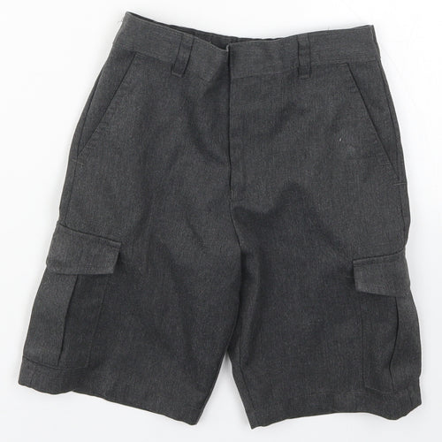 Marks and Spencer Boys Grey   Bermuda Shorts Size 6-7 Years