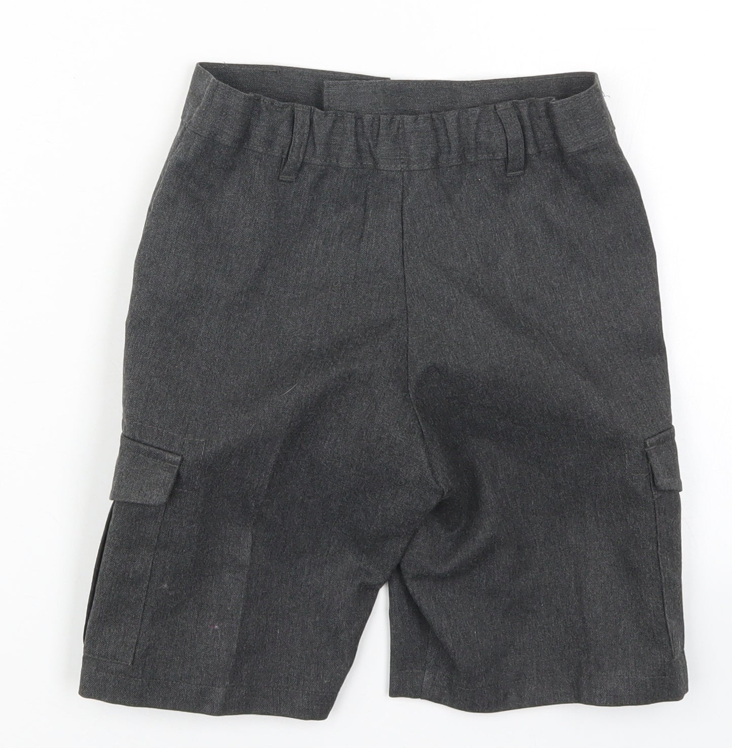 Marks and Spencer Boys Grey   Bermuda Shorts Size 6-7 Years