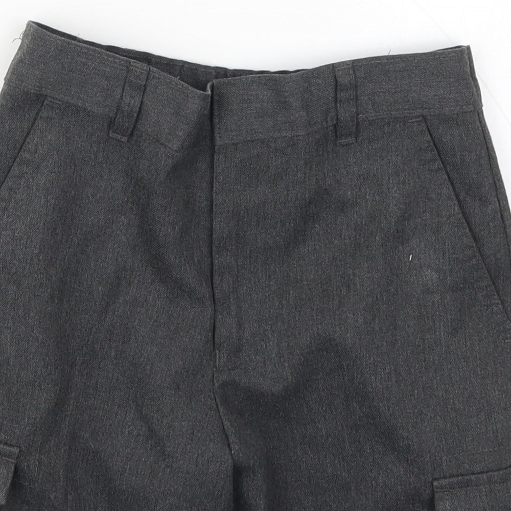 Marks and Spencer Boys Grey   Bermuda Shorts Size 6-7 Years