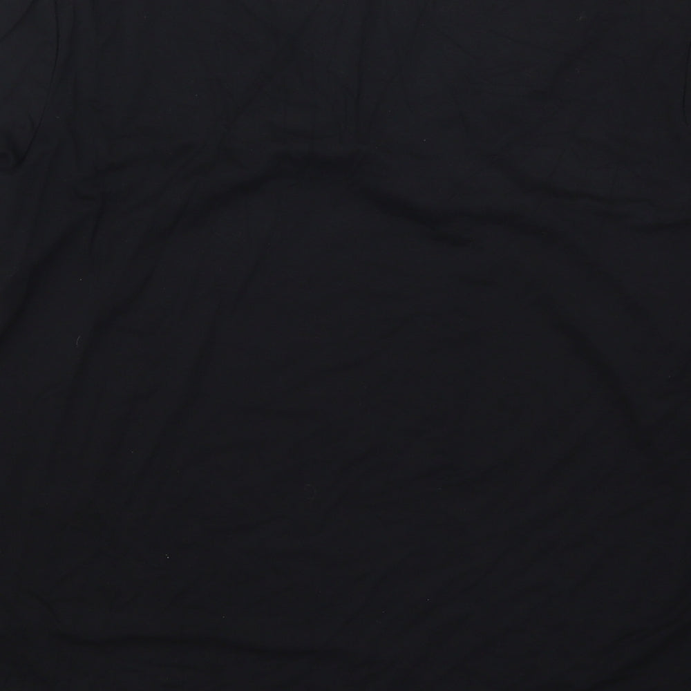 Marks and Spencer Womens Black   Basic T-Shirt Size 16