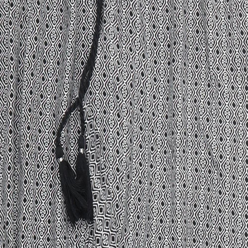 Primark Womens Grey Geometric  Trousers  Size 14 L27 in - Loungewear