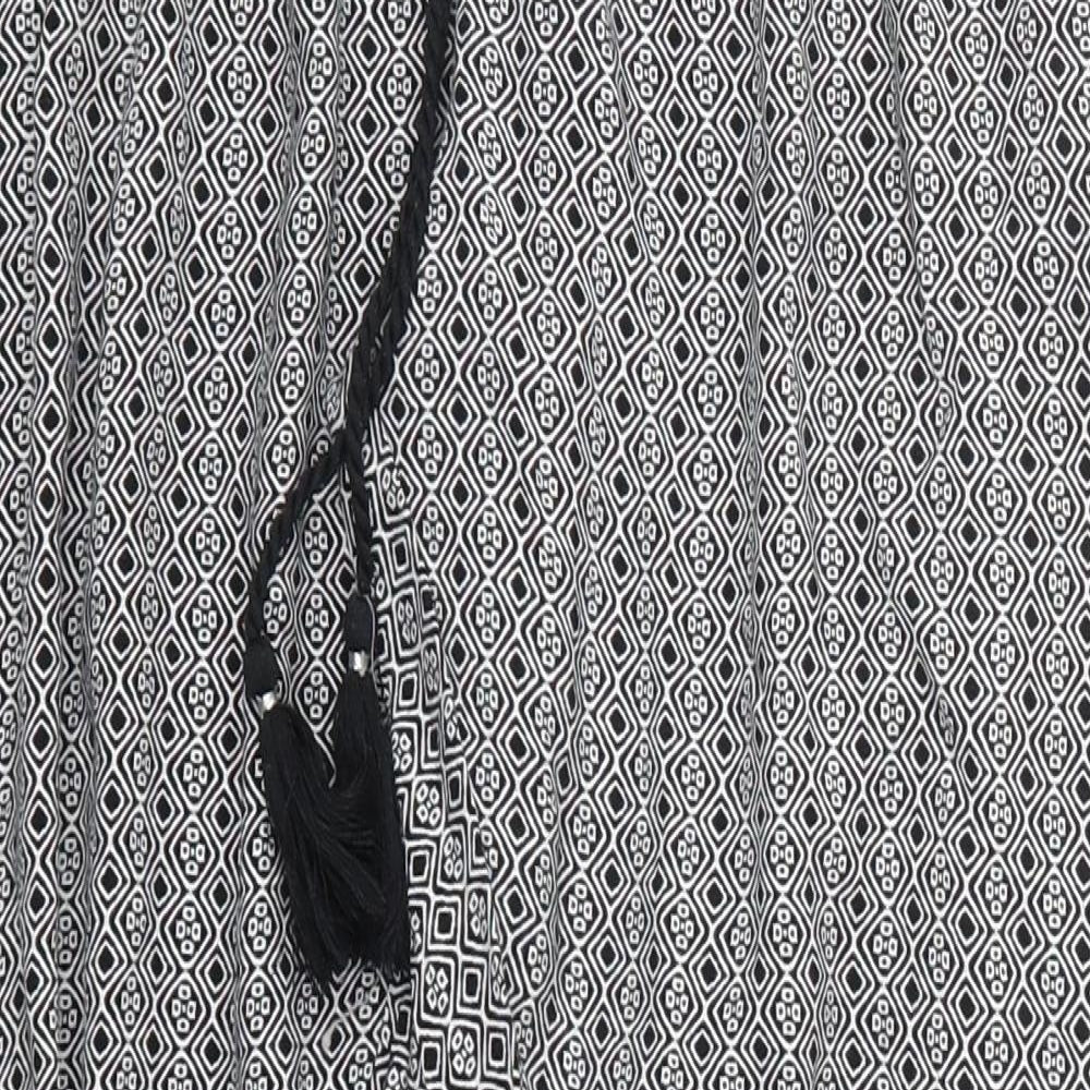 Primark Womens Grey Geometric  Trousers  Size 14 L27 in - Loungewear