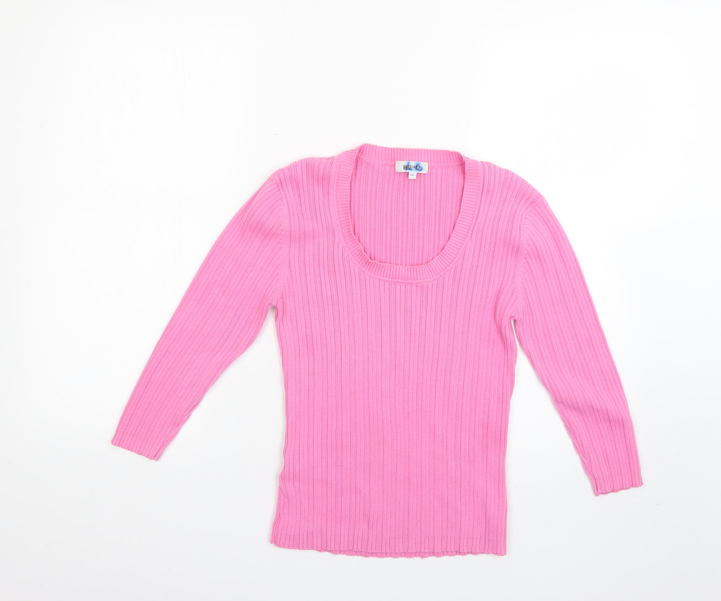 Papaya Womens Pink   Pullover Jumper Size 14