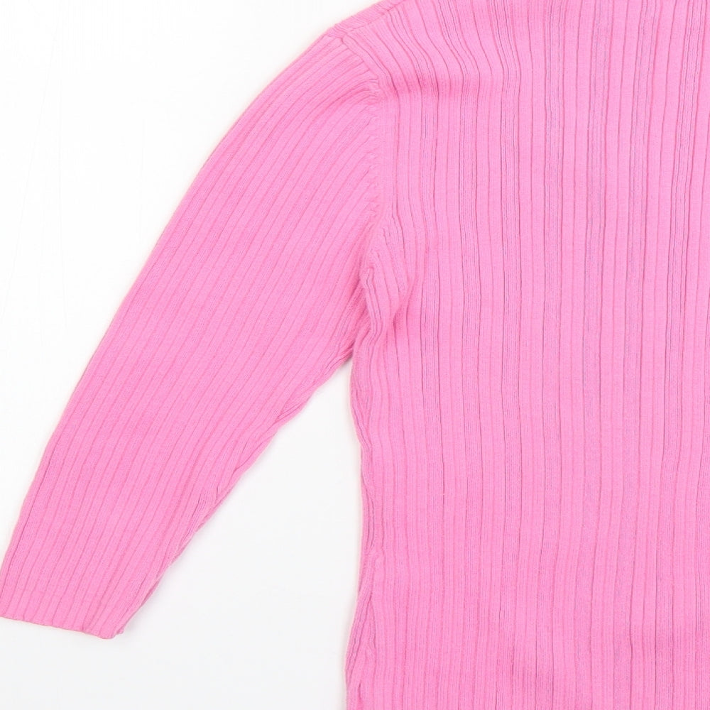 Papaya Womens Pink   Pullover Jumper Size 14