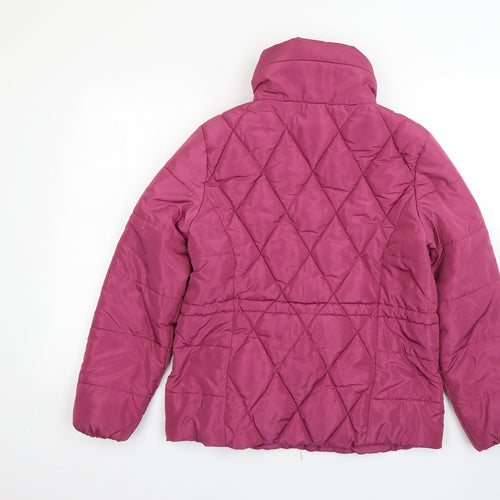 Marks and Spencer Womens Pink   Rain Coat Coat Size 10