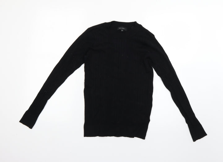 New Look Womens Black   Pullover Jumper Size 12