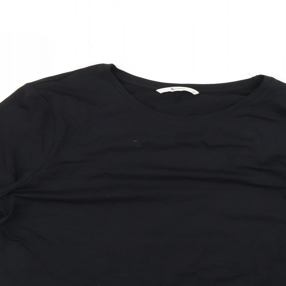 TU Womens Black   Basic T-Shirt Size 20