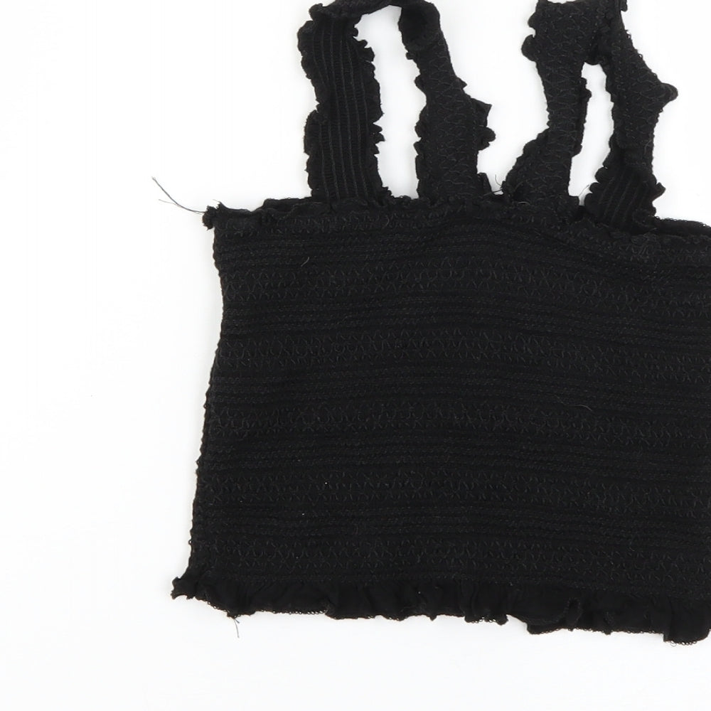 Primark Womens Black   Basic Tank Size 6