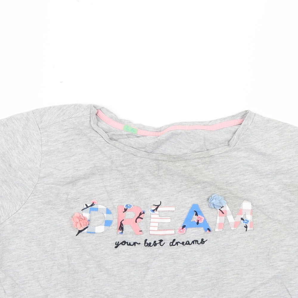 George Womens Grey   Top Pyjama Top Size 12