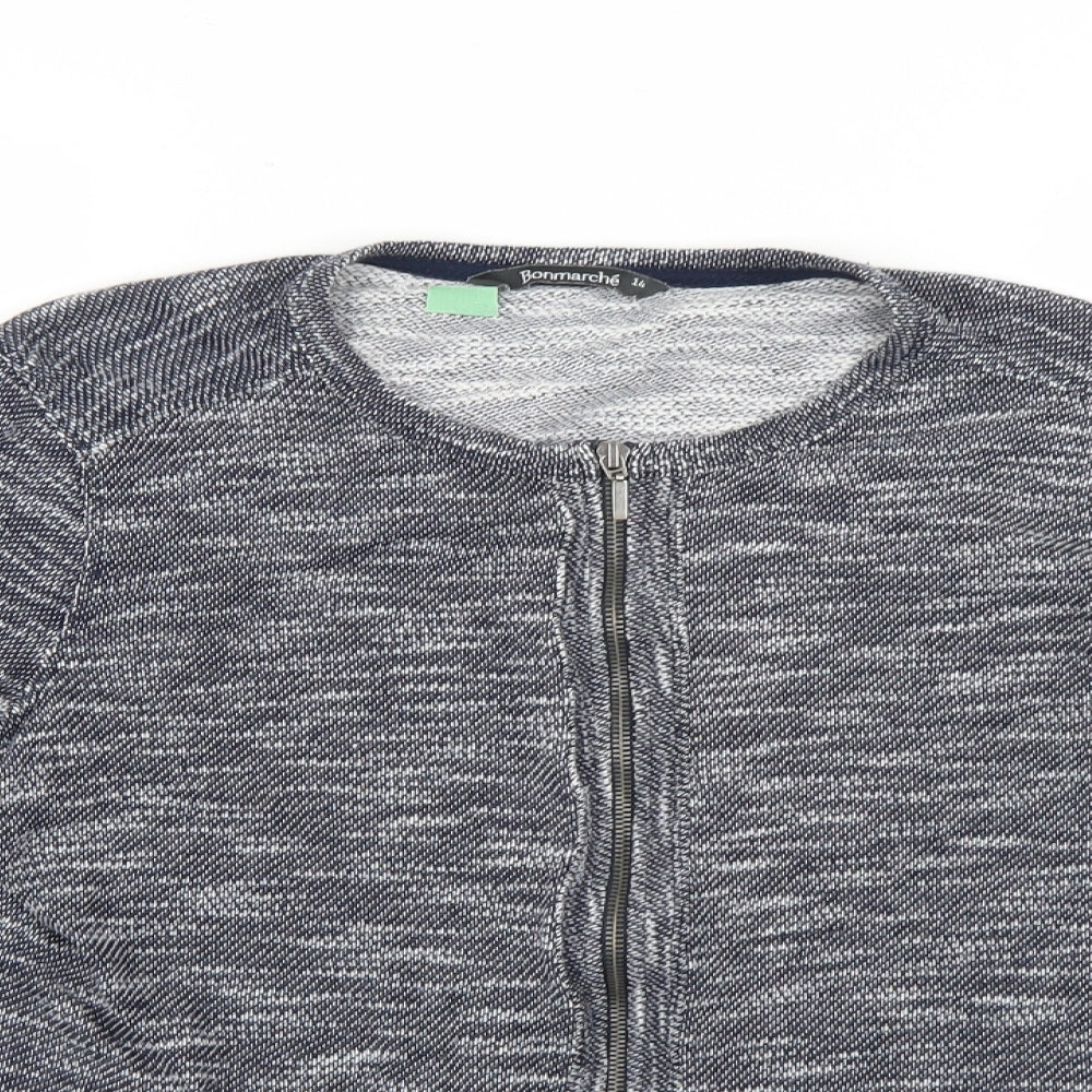 bonmarche Womens Grey   Pullover Jumper Size 14