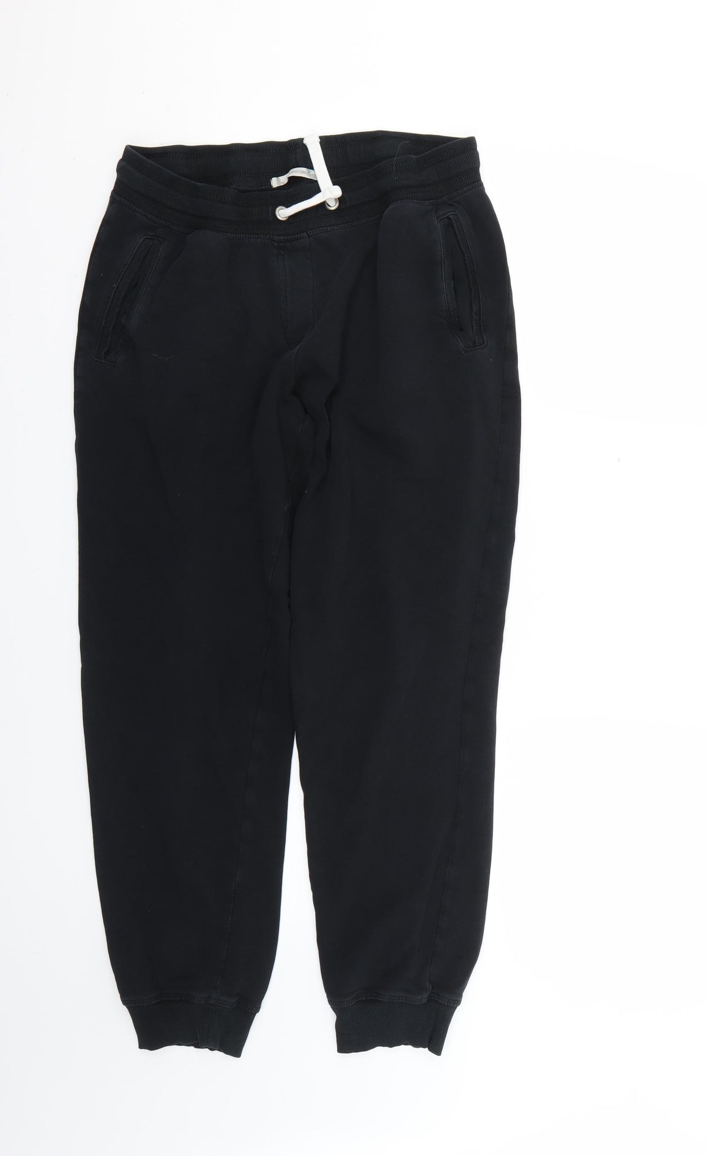 George Womens Black   Jogger Trousers Size 12 L25 in