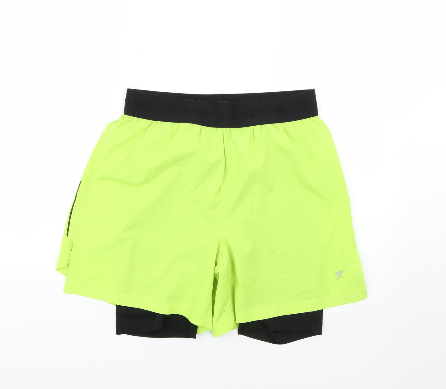 workout Mens Green   Sweat Shorts Size M