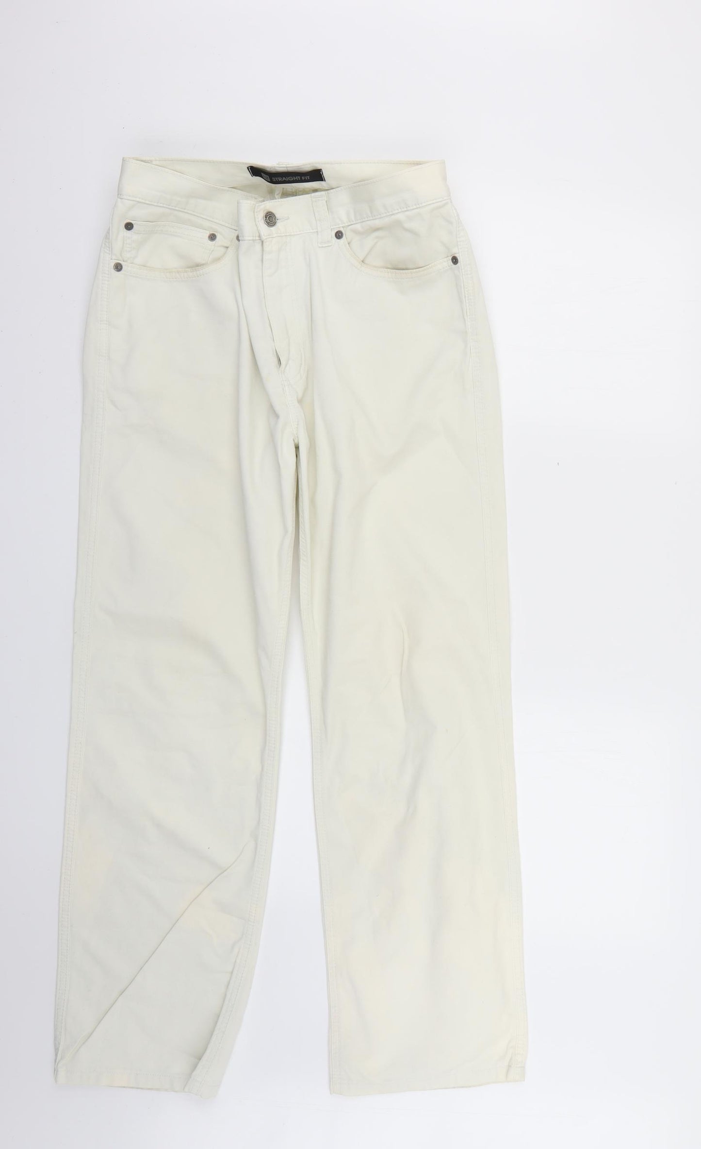 Gap Mens White   Straight Jeans Size 34 L30 in