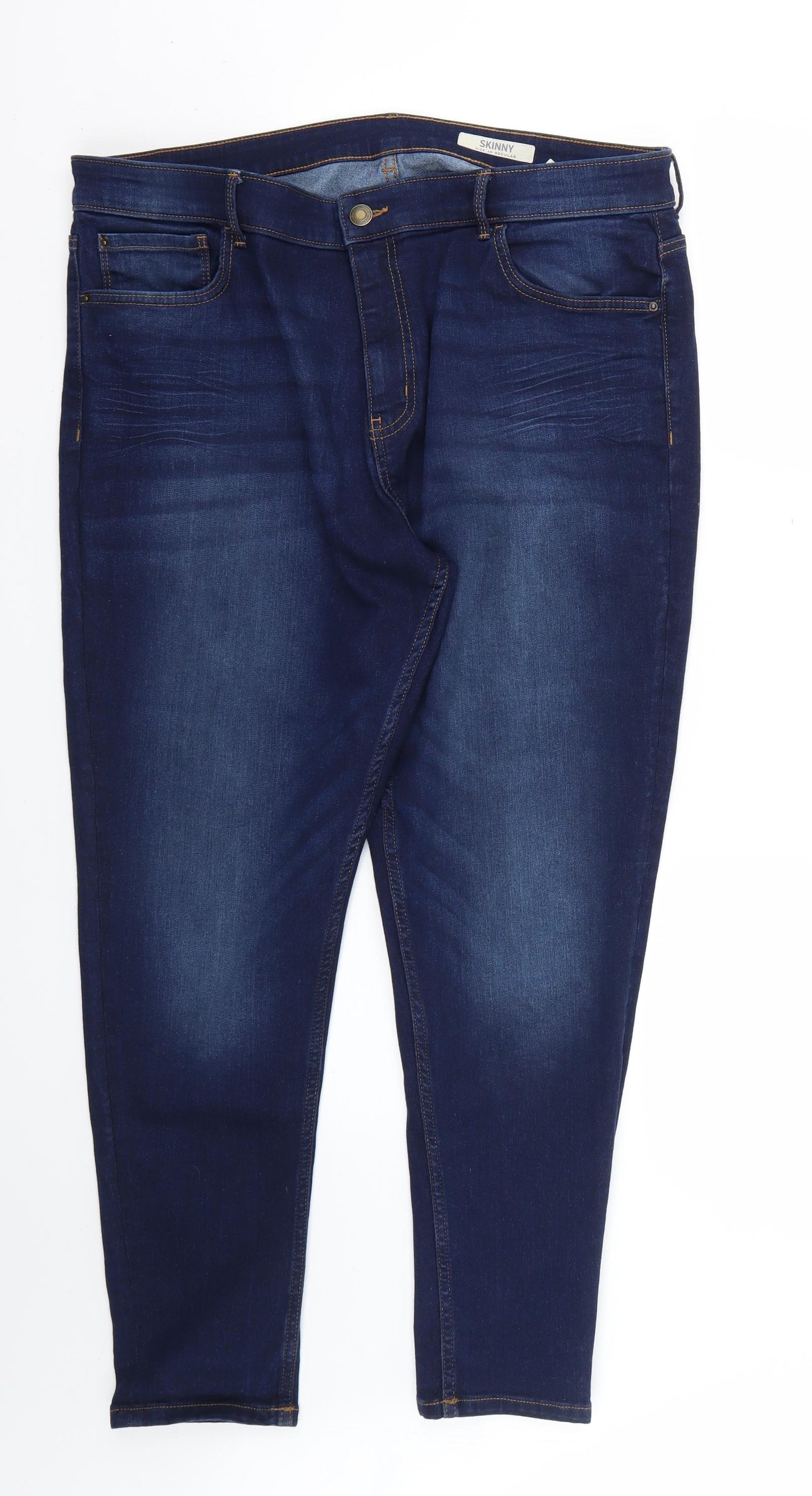 Marks and Spencer Womens Blue   Skinny Jeans Size 20 L27 in