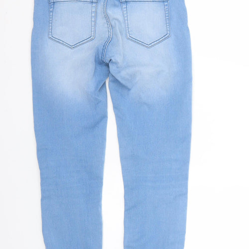 Denim & Co. Womens Blue   Skinny Jeans Size 6 L27 in