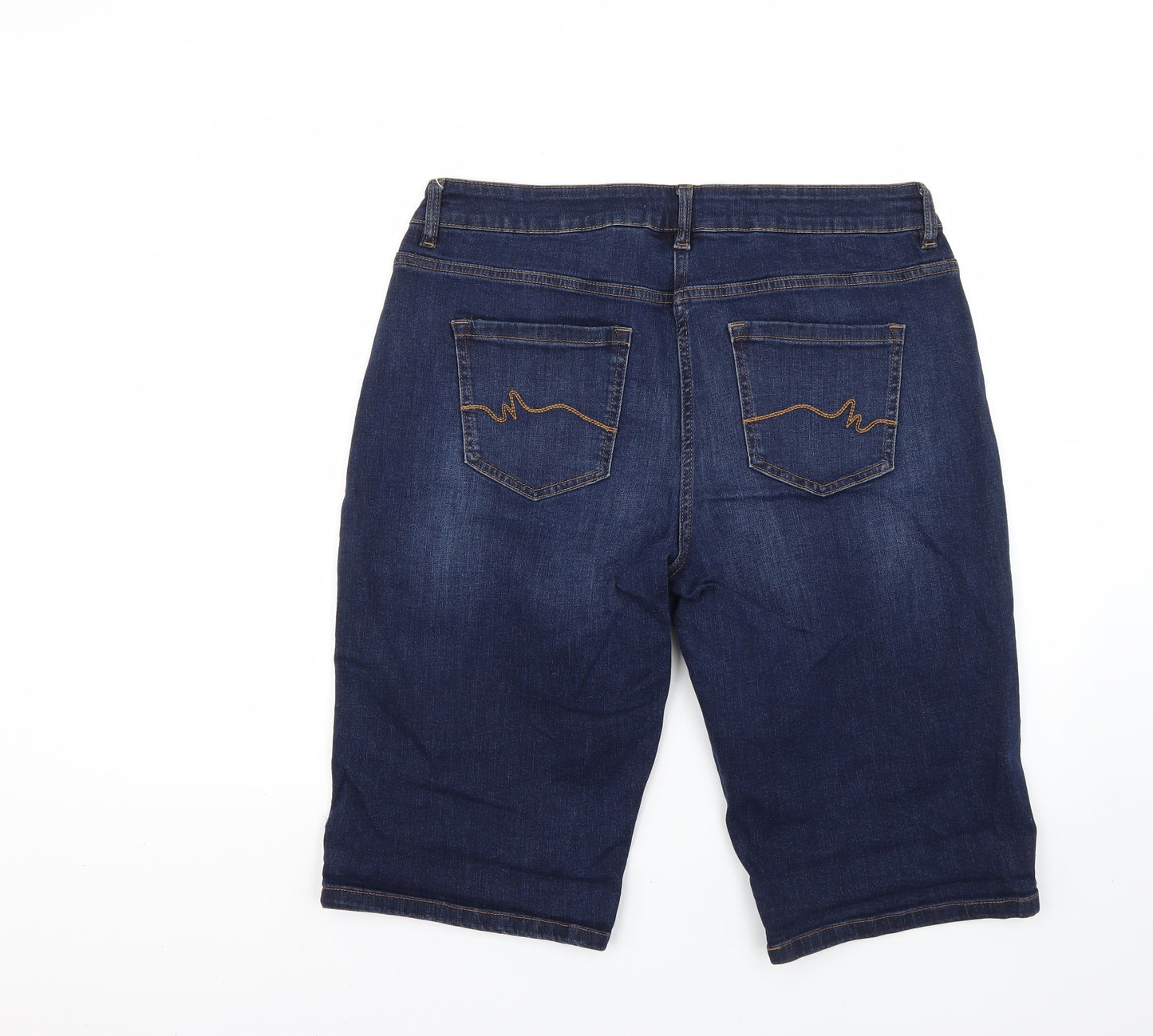 NEXT Womens Blue   Cropped Jeans Size 16