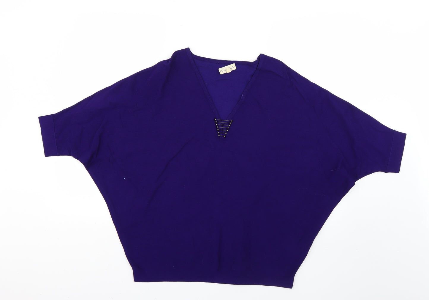 Phase Eight Womens Purple   Pullover Jumper Size L