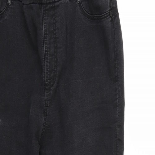 Roman Womens Black   Skinny Jeans Size 14 L27 in