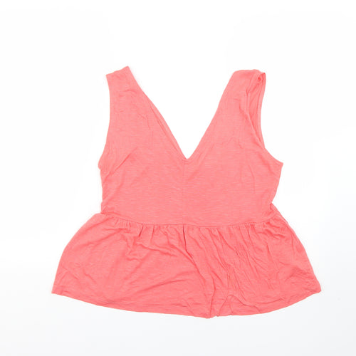 Primark Womens Orange   Basic T-Shirt Size 10
