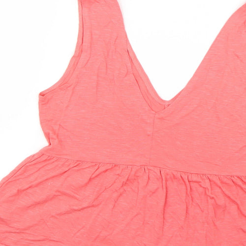 Primark Womens Orange   Basic T-Shirt Size 10