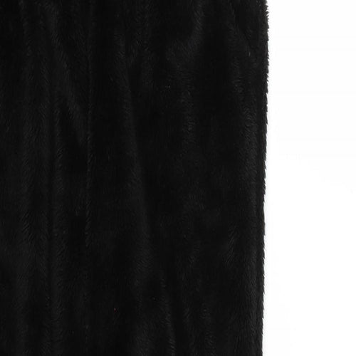 Preworn Womens Black Solid   Pyjama Pants Size 8