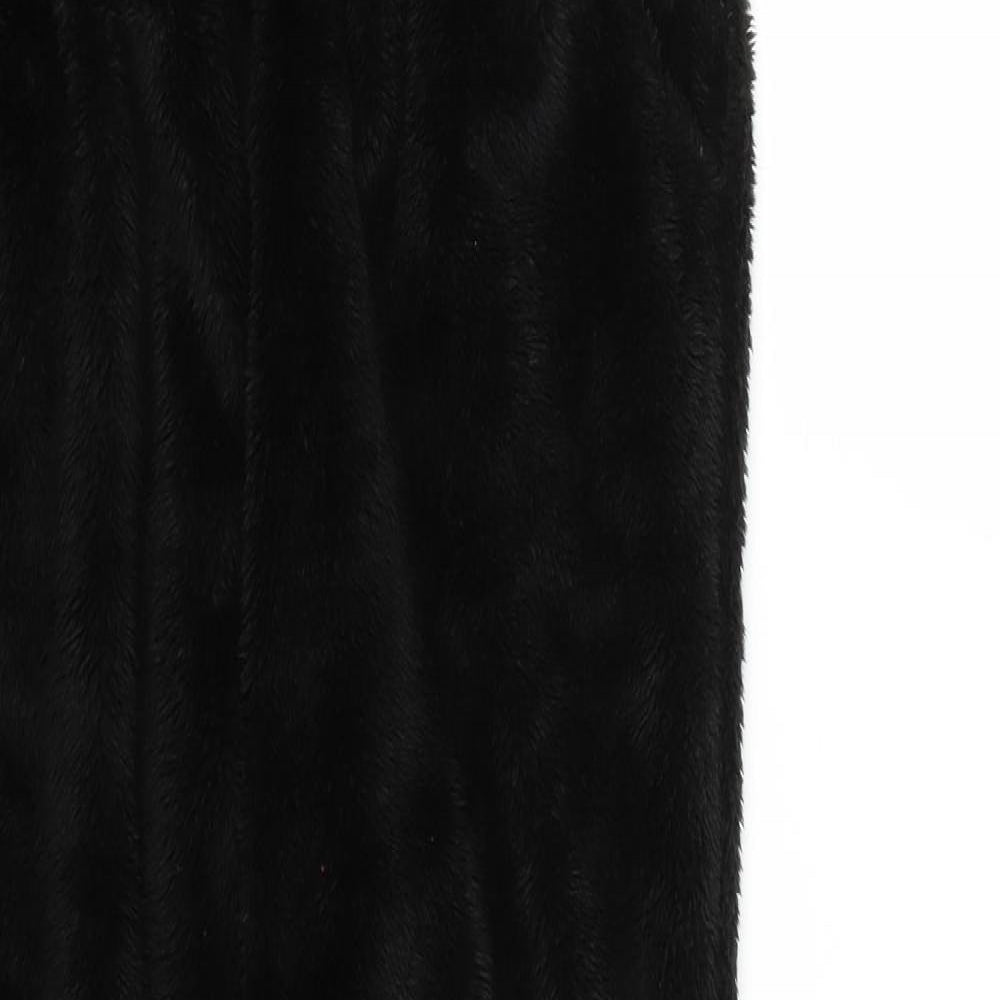 Preworn Womens Black Solid   Pyjama Pants Size 8