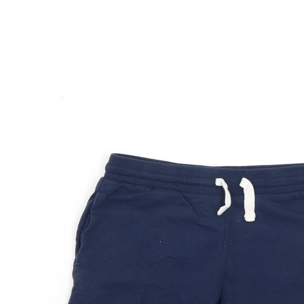 H&M Boys Blue   Sweat Shorts Size 8-9 Years