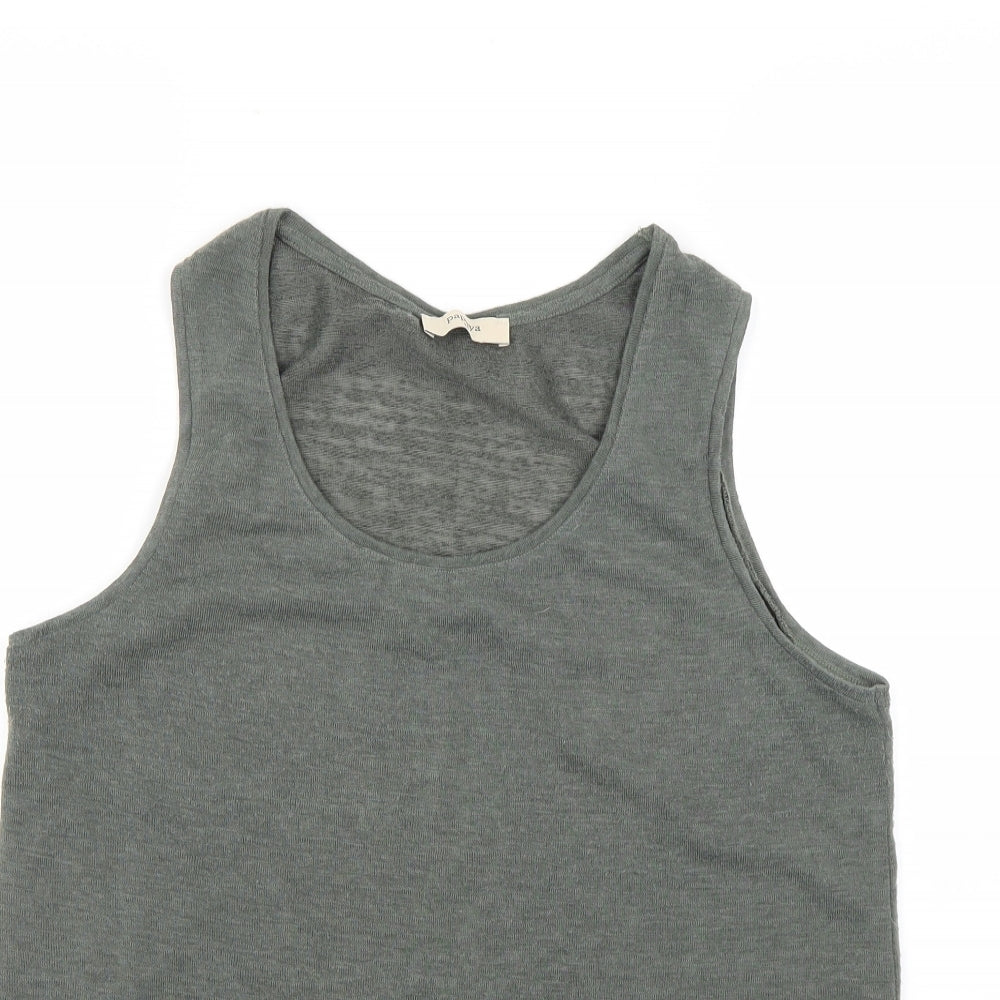 Papaya Womens Green   Basic T-Shirt Size 14