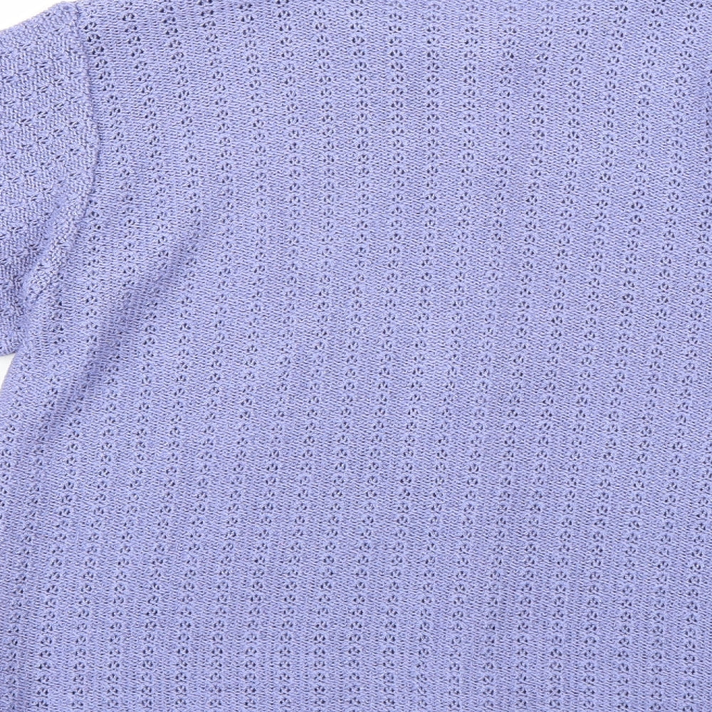 country lady Womens Purple   Cardigan Jumper Size 12