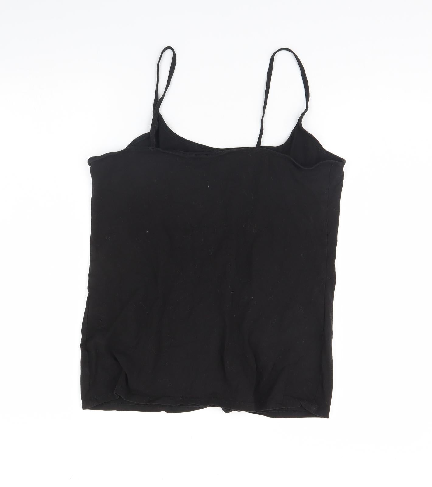 NEXT Womens Black   Basic Tank Size 16