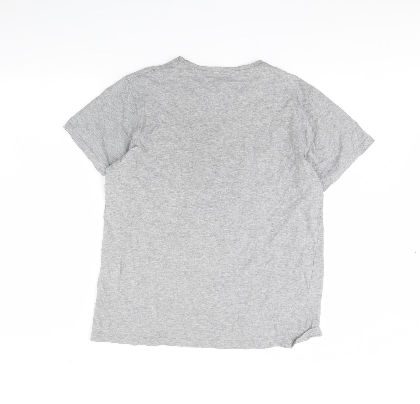 Cotton Traders Mens Grey    T-Shirt Size L