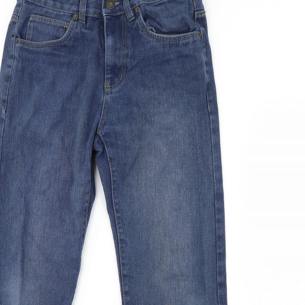Peacocks Mens Blue  Denim Straight Jeans Size 32 L27 in