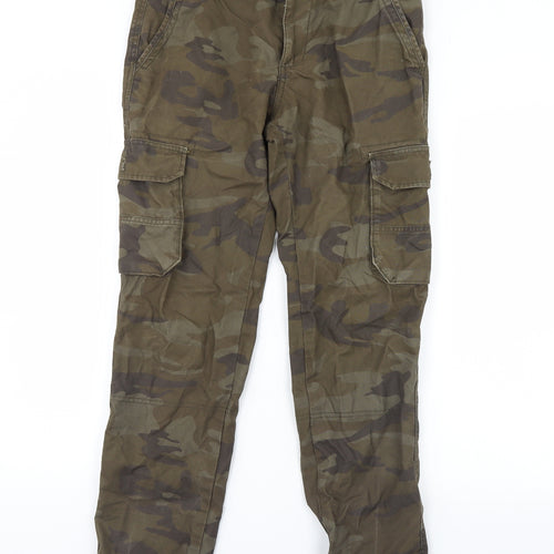 ACW85 Mens Green Camouflage  Trousers  Size 30 L28 in