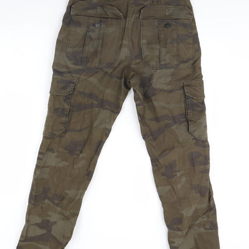ACW85 Mens Green Camouflage  Trousers  Size 30 L28 in