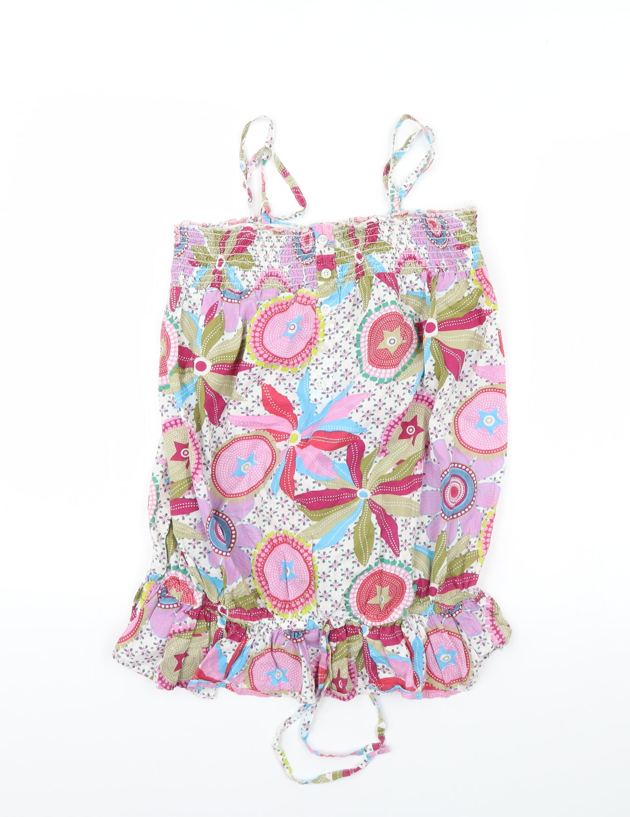 George Womens Multicoloured Fair Isle  Basic Tank Size 16