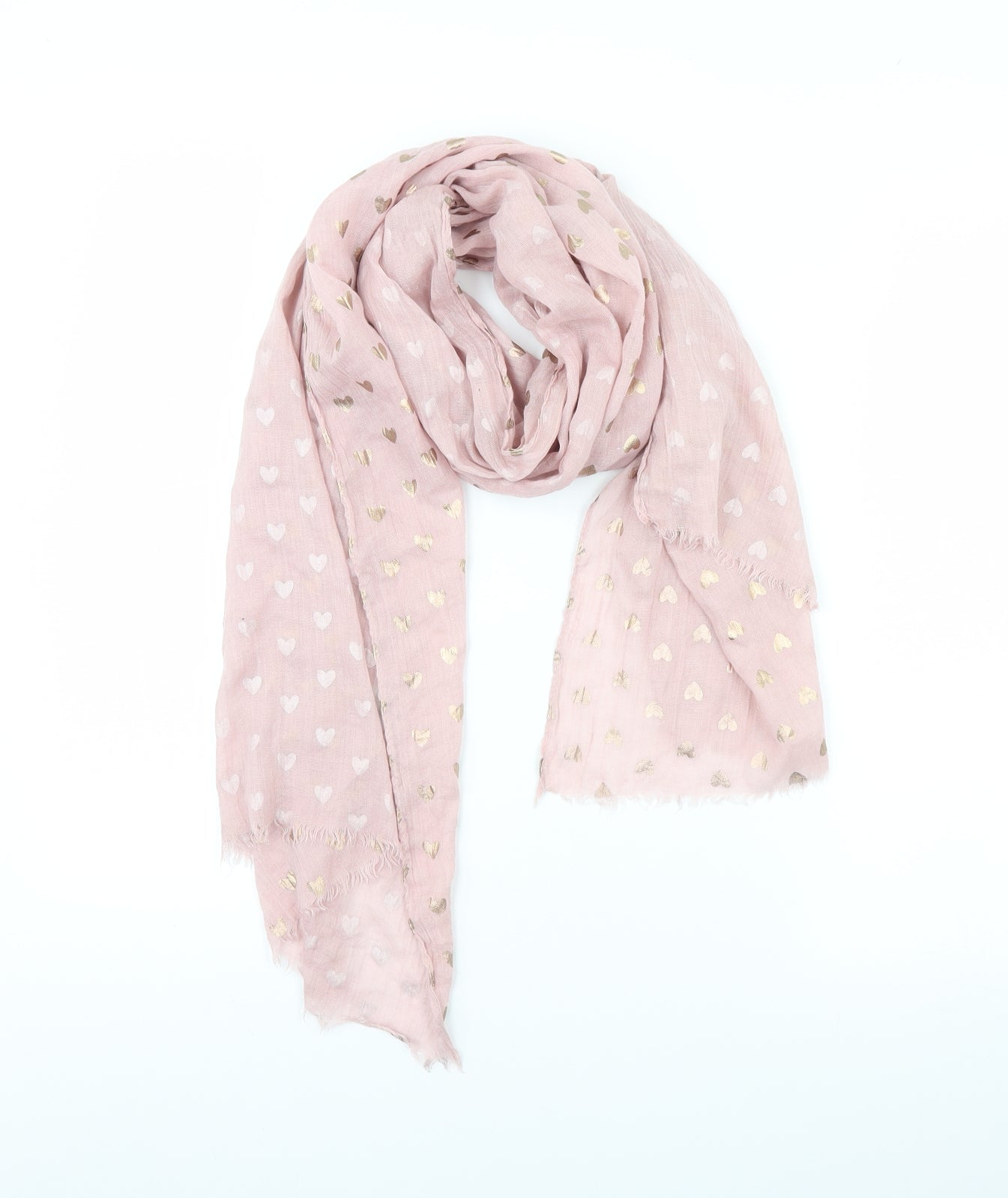 Preworn Womens Pink    Scarf